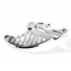 X-Grip, kryt zadního kotouče, KTM EXC / EXC-F `04-`20M Husqvarna TE/FE `14-`20 Husaberg `13-16, stříbrná barva
